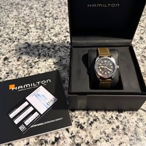 Hamilton Khaki Field Expedition Automatic Black Dial Men's Watch H70225830